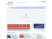 Tablet Screenshot of novickgroup.com